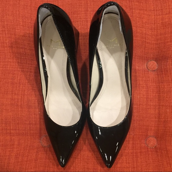 MARC FISHER Block Heel Pointy Toe Pump - Picture 3 of 5